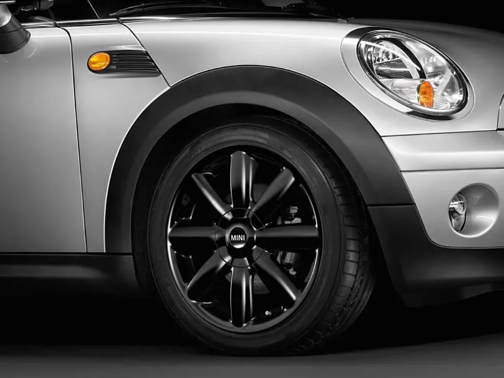 MINI Alufelge Crown Spoke 104 7J x 17 ET 48 Schwarz Vorderachse / Hinterachse