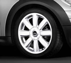 MINI Alufelge Crown Spoke 104 7J x 17 ET 48 Weiß Vorderachse / Hinterachse