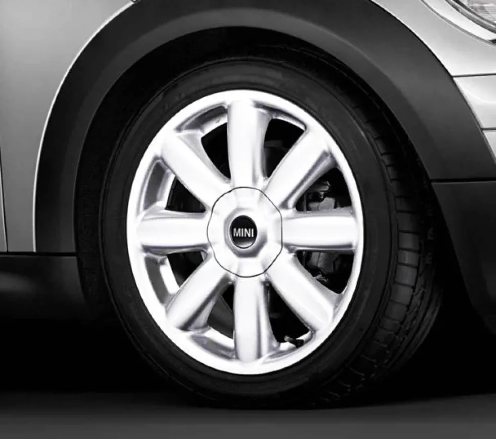 MINI Alufelge Crown Spoke 104 7J x 17 ET 48 Weiß Vorderachse / Hinterachse