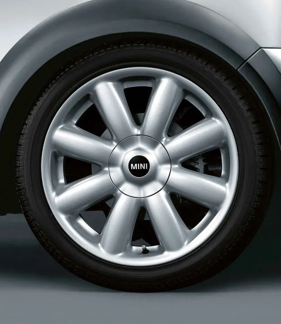 MINI Alufelge Crown Spoke 104 7J x 17 ET 48 Silber Vorderachse / Hinterachse