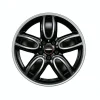 MINI Alufelge Cup Spoke 509 schwarz/glanzgedreht 7Jx18 ET54 F55/F56/F57