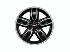 MINI Alufelge Cup Spoke 509 schwarz/glanzgedreht 7Jx18 ET54 F55/F56/F57