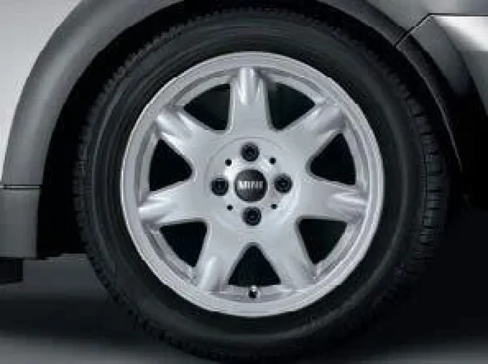 MINI Alufelge Delta Spoke 96 5,5J x 15 ET 45 Silber Vorderachse / Hinterachse
