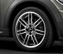MINI Alufelge Double Spoke 99 7J x 17 ET 48 Poliert Vorderachse / Hinterachse