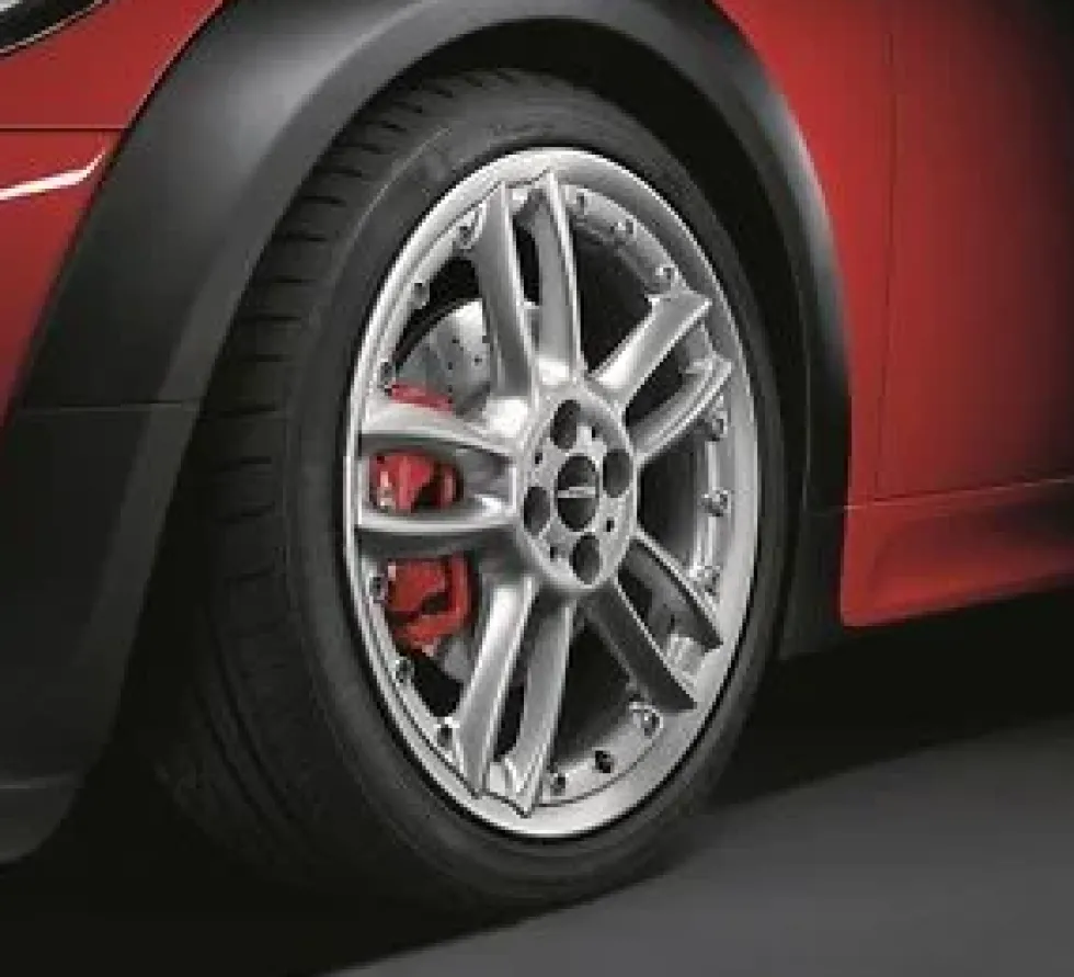 MINI Alufelge Double-Spoke R109 Composite 7J x 18 ET 52 Silber Vorderachse / Hinterachse