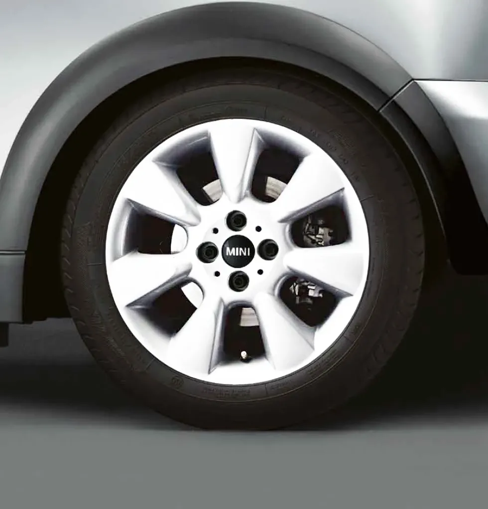 MINI Alufelge 7 Fin Spoke 92 6,5J x 16 ET 48 Silber Vorderachse / Hinterachse