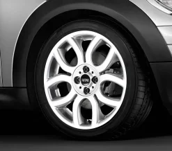 MINI Alufelge Flame Spoke 97 7J x 17 ET 48 Weiß Vorderachse / Hinterachse