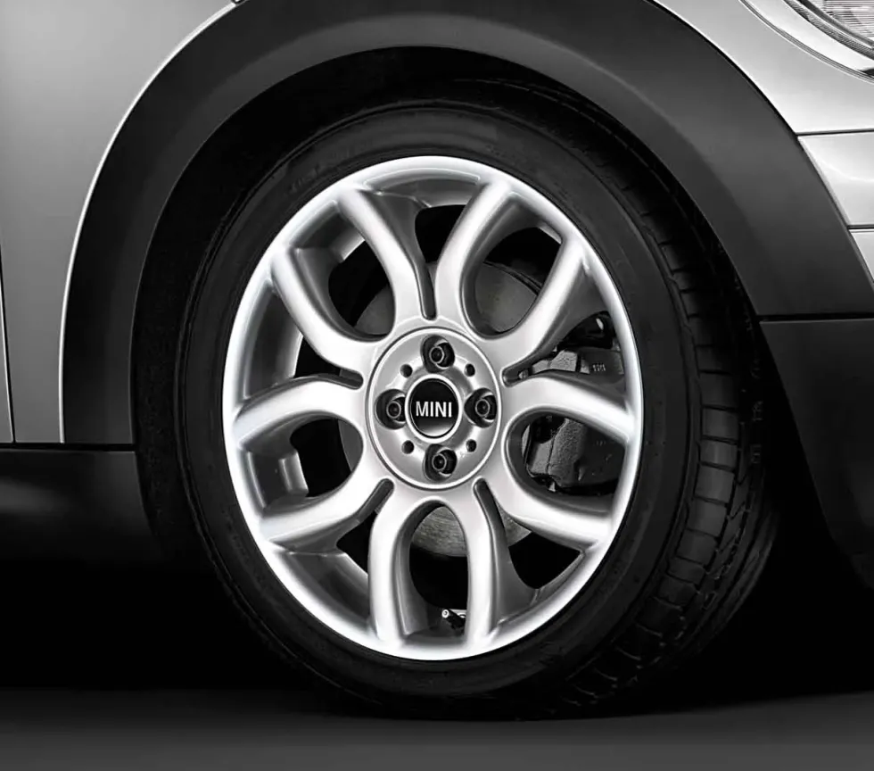 MINI Alufelge Flame Spoke 97 7J x 17 ET 48 Silber Vorderachse / Hinterachse