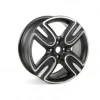 MINI Alufelge GP II 136 schwarz/glanzgedreht 7,5Jx17 ET45 R56