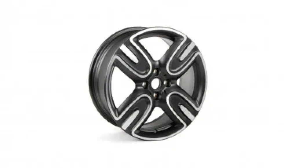MINI Alufelge GP II 136 schwarz/glanzgedreht 7,5Jx17 ET45 R56