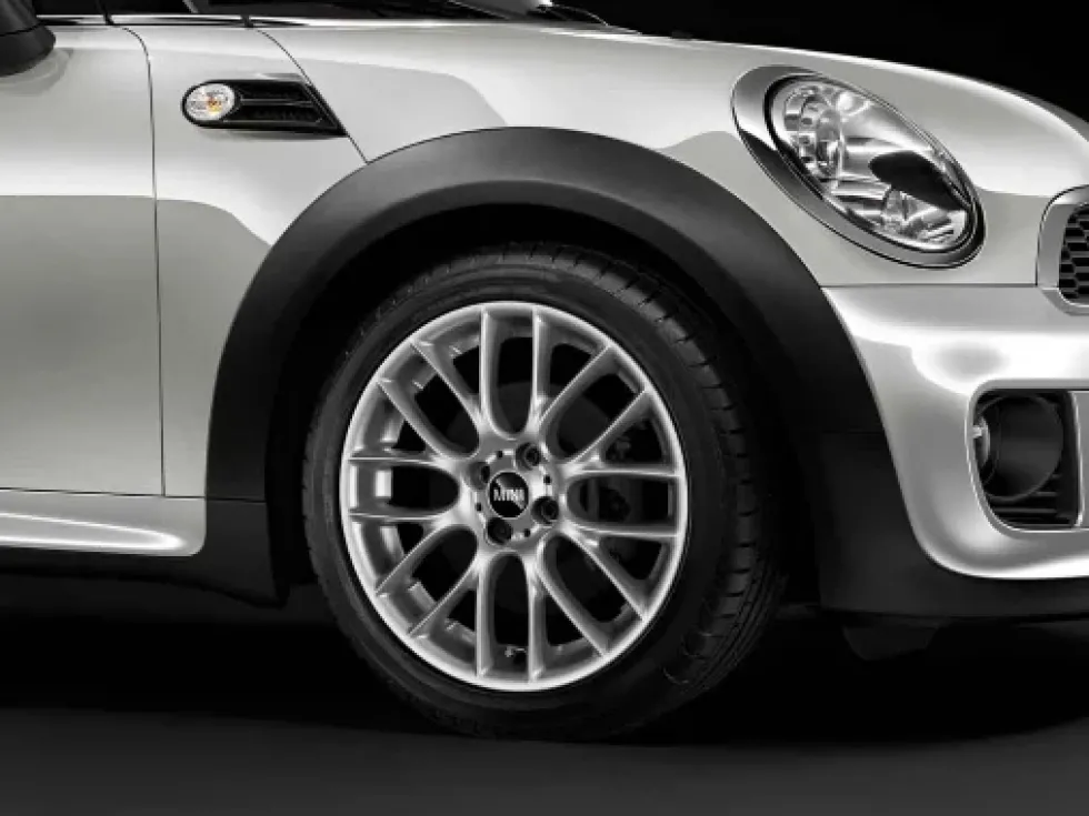 MINI Alufelge JCW Cross Spoke Challenge R112 silber 17 Zoll