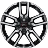 MINI Alufelge JCW LAP-Spoke 989 bicolor (jet black uni/hochglanzpoliert) 7,5Jx19 ET50 Aceman J05