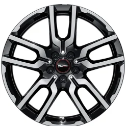 MINI Alufelge JCW LAP-Spoke 989 bicolor (jet black uni/hochglanzpoliert) 7,5Jx19 ET50 Aceman J05