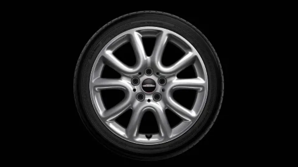 MINI Alufelge JCW Race Spoke 498 silber 7J x 17 ET 54 Vorderachse / Hinterachse