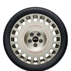 MINI Alufelge JCW Rallye Spoke 992 bicolor (vibrant silver/hochglanzpoliert) 7,5Jx18 ET50 Aceman J05 Cooper J01