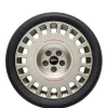 MINI Alufelge JCW Rallye Spoke 964 bicolor (vibrant silver/hochglanzpoliert) 7Jx18 ET47 F65 F66 Cabrio F67