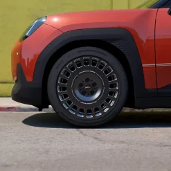 MINI Alufelge JCW Rallye Spoke 992 bicolor (frozen midnight grey/glanzgedreht) 7,5Jx18 ET50 Cooper J01 Aceman J05