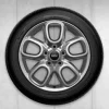 MINI Alufelge Loop Spoke 494 brightsilver 6,5Jx16 ET54 F55/F56/F57 Vorderachse/Hinterachse