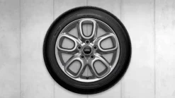 MINI Alufelge Loop Spoke 494 brightsilver 6,5Jx16 ET54 F55/F56/F57 Vorderachse/Hinterachse