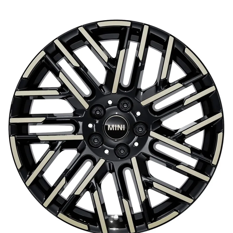 MINI Alufelge Night Flash Spoke 959 bicolor (jet black uni/hochglanzpoliert) 7Jx18 ET47 F65 F66 Cabrio F67