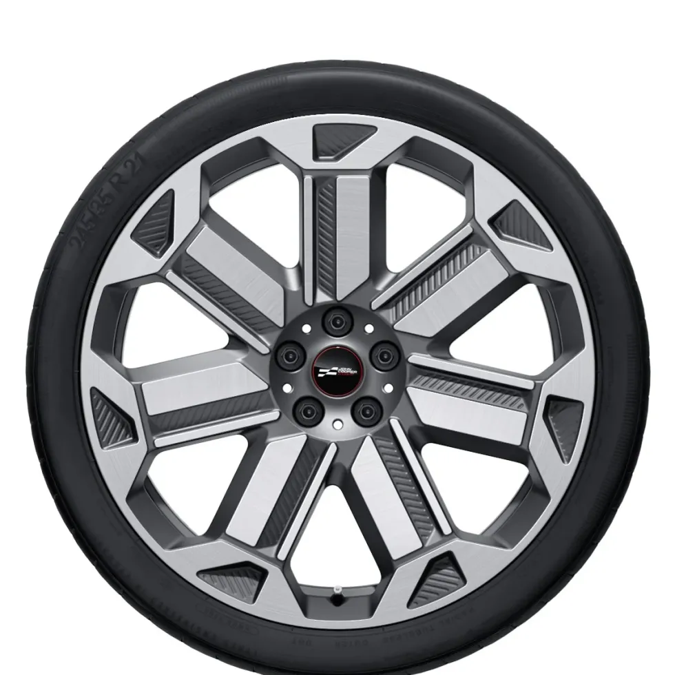 MINI Alufelge Rallye Spoke 950 bicolor (frozen gunmetal/glanzgedreht) 8Jx21 ET46 Countryman U25