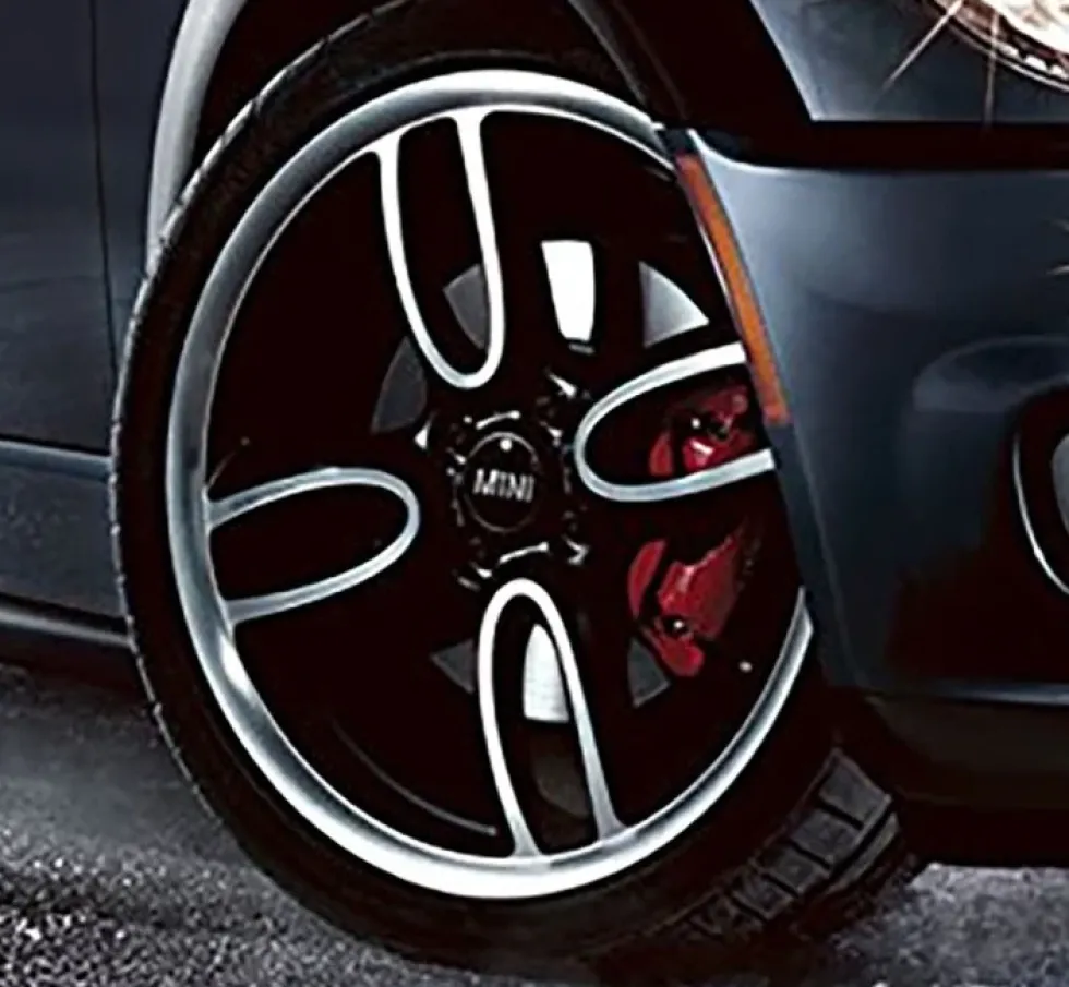 MINI Alufelge R107 GP 7J x 18 ET 52 glanzgedreht Vorderachse / Hinterachse