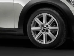 MINI Alufelge Rib Spoke 115 6,5J x 16 ET 48 Silber Vorderachse / Hinterachse
