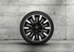 MINI Alufelge Roulette Spoke 502 jet black uni 7Jx17 ET54 F55/F56/F57