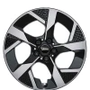 MINI Alufelge Slide Spoke 985 bicolor (jet black uni/hochglanzpoliert) 7,5Jx18 ET50 Aceman J05 Cooper J01