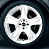 MINI Alufelge 5 Star Bullet 91 7J x 17 ET 48 Weiß Vorderachse / Hinterachse