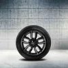 MINI Alufelge 5 Star Double Spoke R124 7J x 17 ET 50 Schwarz Vorderachse / Hinterachse