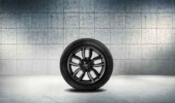 MINI Alufelge 5 Star Double Spoke R124 7J x 17 ET 50 Schwarz Vorderachse / Hinterachse