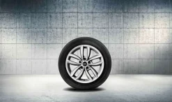 MINI Alufelge 5 Star Double Spoke R124 7J x 17 ET 50 Silber Vorderachse / Hinterachse