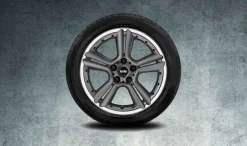 MINI Alufelge 5 Star Double Spoke R127 7,5J x 18 ET 52 Anthrazit Vorderachse / Hinterachse