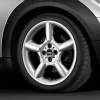 MINI Alufelge 5 Star Pace Spoke 110 7J x 17 ET 48 Silber Vorderachse / Hinterachse