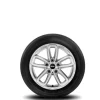 MINI Alufelge 5-Star Triangle Spoke R141 silber 7J x 17 ET 50 Vorderachse / Hinterachse