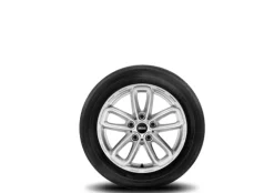 MINI Alufelge 5-Star Triangle Spoke silber 7,5 J x 17 ET 52 Vorderachse / Hinterachse