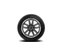 MINI Alufelge 5-Star Triangle Spoke 141 anthrazit 7Jx17 ET50 R60/R61 Vorderachse/Hinterachse