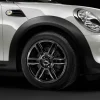 MINI Alufelge 6 Star Twin Spoke R119 6,5J x 16 ET 48 Schwarz glänzend Vorderachse / Hinterachse
