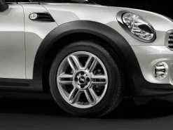 MINI Alufelge 6 Star Twin Spoke R119 6,5J x 16 ET 48 Silber Vorderachse / Hinterachse