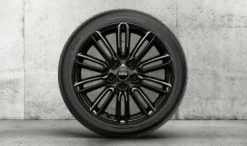 MINI Alufelge Tentacle Spoke 500 jet black uni 7Jx17 ET54 F55/F56/F57