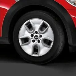 MINI Alufelge Tunnel Spoke R125 7J x 17 ET 50 Weiß Vorderachse / Hinterachse