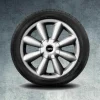 MINI Alufelge Turbo Fan R126 7,5J x 18 ET 52 Silber Vorderachse / Hinterachse