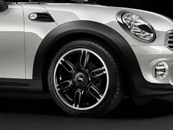 MINI Alufelge Twin Spoke 128 7J x 17 ET 48 Schwarz Vorderachse / Hinterachse