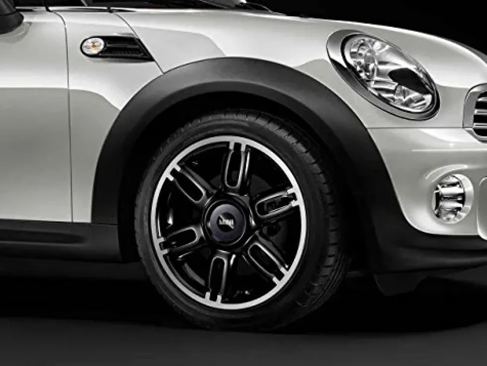 MINI Alufelge Twin Spoke 128 7J x 17 ET 48 Schwarz Vorderachse / Hinterachse