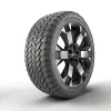 MINI Alufelge Untamed Spoke 897 bicolor (jet black uni/hochglanzpoliert) 7,5Jx18 ET51 Countryman F60