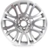 MINI Alufelge Vanity Spoke 504 bicolor (silber / glanzgedreht) 7J x 18 ET 54 Vorderachse / Hinterachse