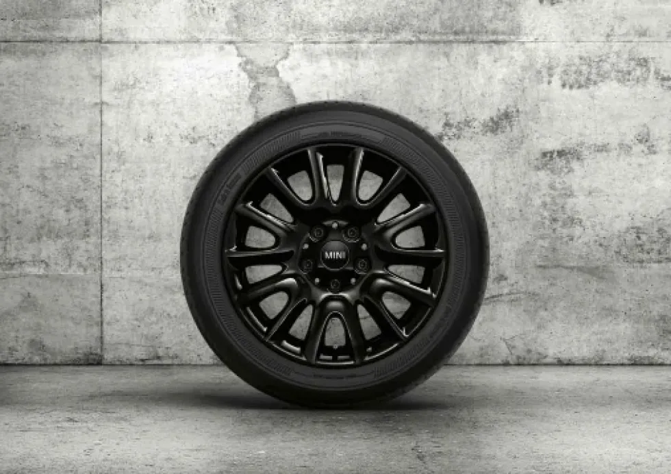 MINI Alufelge Victory Spoke 495 schwarz 6,5J x 16 ET 54 Vorderachse / Hinterachse