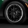 MINI Alufelge Web Spoke Composite 98 7J x 17 ET 48 Schwarz Vorderachse / Hinterachse