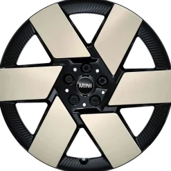 MINI Alufelge Windmill Spoke 946 bicolor (tinted vibrant/hochglanzpoliert) 8Jx20 ET46 Countryman U25